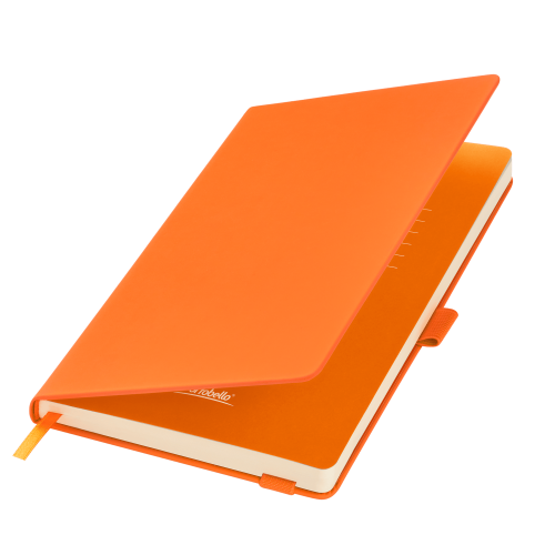 Ежедневник Альфа (Alpha) недатированный, оранжевый/оранжевый