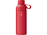 Бутылка для воды Ocean Bottle объемом 500 мл с вакуумной изоляцией, красный