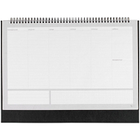 Планер настольный Petrus, черный