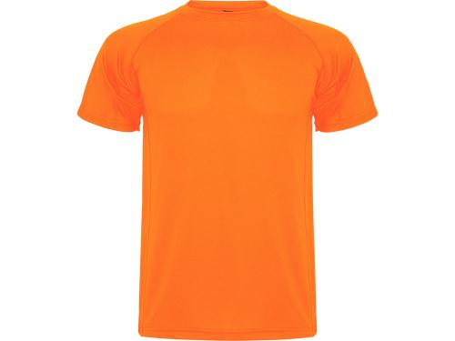 Спортивная футболка Montecarlo мужская, неоновый оранжевый
