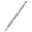Ручка металлическая Ingrid софт-тач, Серый
