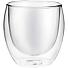 Стакан с двойными стенками Glass Bubble, бесцветный