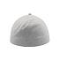 Бейсболка UNI-CAP PIQUET, без панелей и швов, без застежки, серый