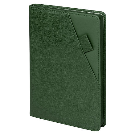 Ежедневник Smart Calabria Lafite A5, Зеленый