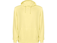 Толстовка с капюшоном KENIA унисекс, солнечно-желтый выстиранный WASHED