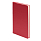 Ежедневник недатированный SIMPLY FIRM, А5,  красный, кремовый блок, в линейку, ярко-красный