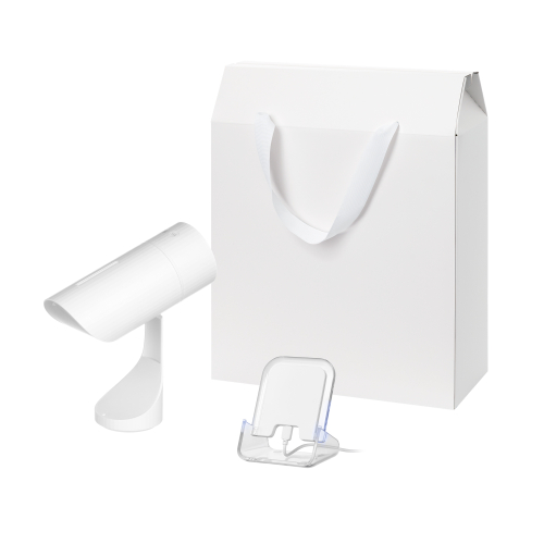 Подарочный набор Призма, Гласс НЕО (Prisma, Gloss NEO), белый (увлажнитель воздуха, зарядное устройство)