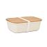 Ланч бокс с бамбуковой крышкой