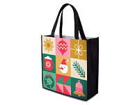 Сумка для шопинга с донной складкой и ручкой из нетканого PET материала Сумка для шопинга с донной складкой и ручкой из нетканого PET материала