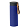 Термос вакуумный STRIPE, 450мл, синий, черный
