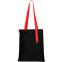 Сумка для покупок Black GLOW 325 г/м², Чёрный/Красный