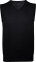 Жилет унисекс Gentlemen, черный