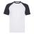 Футболка мужская SHORT SLEEVE BASEBALL T 160, темно-синий, белый