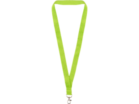 Ланъярд из RPET с карабином, зеленое яблоко