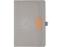 Блокнот А5 из RPET Harvey, 80 листов FSC бумага, серый с термотрансфером