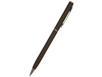 Ручка металлическая шариковая «Palermo», цвет: коричневый, серебристый