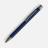 Ручка шариковая Atento Soft Touch, темно-синяя