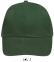 Бейсболка BUFFALO, Темно-зеленый