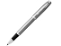 Ручка-роллер Parker IM Stainless Steel CT, стержень: F, цвет чернил: black, в подарочной упаковке