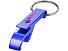 Брелок-открывалка Tao из переработанного алюминия - Ярко-синий