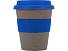 Стакан с силиконовой крышкой Cafe, синий