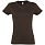 Футболка женская Imperial Women 190, шоколадно-коричневая