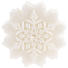 Свеча Snowflame 2, белая, 8 см