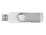 Флеш-карта USB 2.0 2 Gb Квебек, белый
