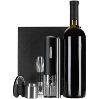 Винный набор Wine Diesel, черный Винный набор Wine Diesel, черный