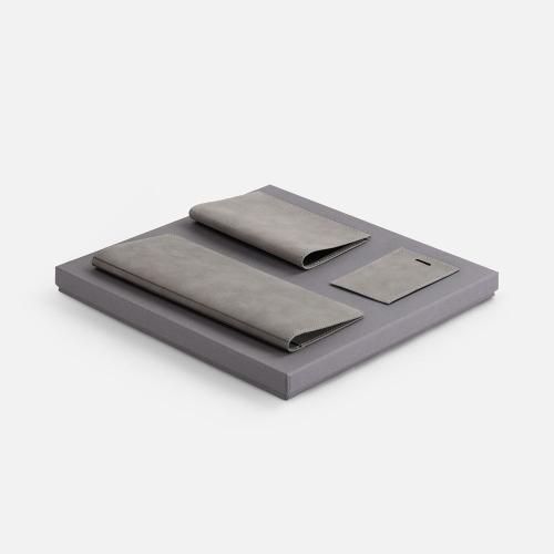 Набор Nubuk Trio, серый