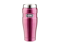 Кружка-термос со стальной колбой SK1005 Matte Raspberry leak proof Vacuum Travel Tumbler, 470ml., красный Кружка-термос со стальной колбой SK1005 Matte Raspberry leak proof Vacuum Travel Tumbler, 470ml., красный