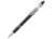 Kish шариковая ручка с серебристой отделкой - сплошной черный (синие чернила)
