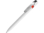 Ручка шариковая UMA SKY M, белый/красный
