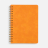Ежедневник Spiral, недатированный, оранжевый