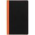 Ежедневник Nice Twice, недатированный, черный с оранжевым
