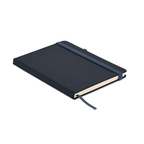 Recycled PU A5 lined notebook, французский флот