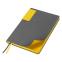 Ежедневник Flexy Star Sivilia Grey Edition Color А5 серо-желтый, Серо-желтый