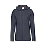 Толстовка женская без начеса LADIES LIGHTWEIGHT HOODED SWEAT 240, темно-синий