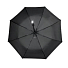 Зонт складной автоматический Forest Walker с фонариком, Чёрный