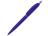 Пластиковая шариковая ручкаVivid с покрытием металлик, синий