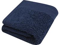 Хлопковое полотенце для ванной «Chloe», цвет: синий, черный