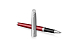Ручка роллер Waterman Hemisphere Entry Point Stainless Steel with Red Lacquer в подарочной упаковке