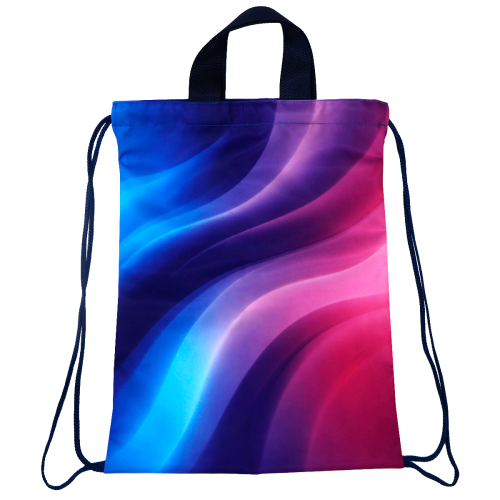 Сумка-рюкзак с полноцветной печатью Флюр, Мультиколор