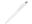 Ручка шариковая пластиковая «BEAT», цвет: белый, прозрачный