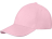 Бейсболка Darton, 6 панелей, light pink
