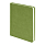 Ежедневник недатированный Bliss,  формат А5, в линейку, оливковый