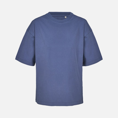 Футболка оверсайз женская Boxy Women, синяя (джинс)