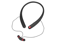 Беспроводные наушники с микрофоном Soundway, черный/красный Беспроводные наушники с микрофоном Soundway, черный/красный