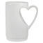 Кружка  "Сердце" в подарочной упаковке, белый