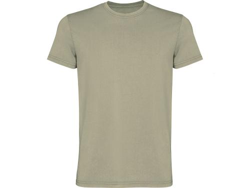 Футболка Corgi мужская, светлый хаки выстиранный